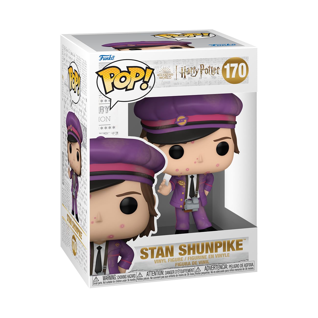 Funko Pop! Movies: Harry Potter Prisoner Of Azkaban - Stan Stanley Stan Shunpike - Collectable Vinyl Figure - Gift Idea - Official Merchandise - For Kids & Adults - Movies Fans