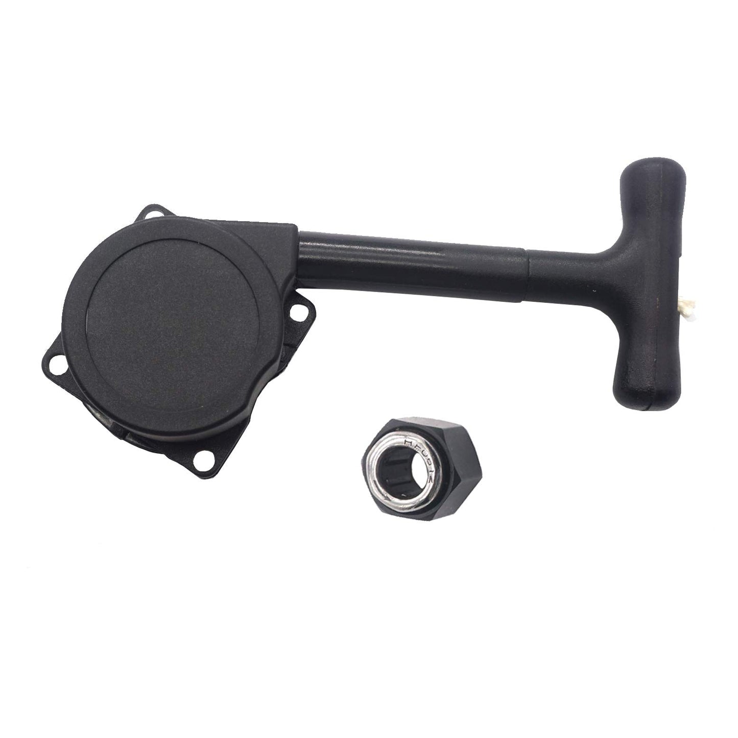 Vgoohobby RC R020 Engine Pull Starter & 12mm One Way Bearing R025 Hex Nut Compatible with HSP Redcat Himoto Traxxas 1/10 RC Nitr