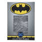 Fanattik Dc Comics Batman Collector'S Metal Ingot '9X12.5X2.5 Cm'