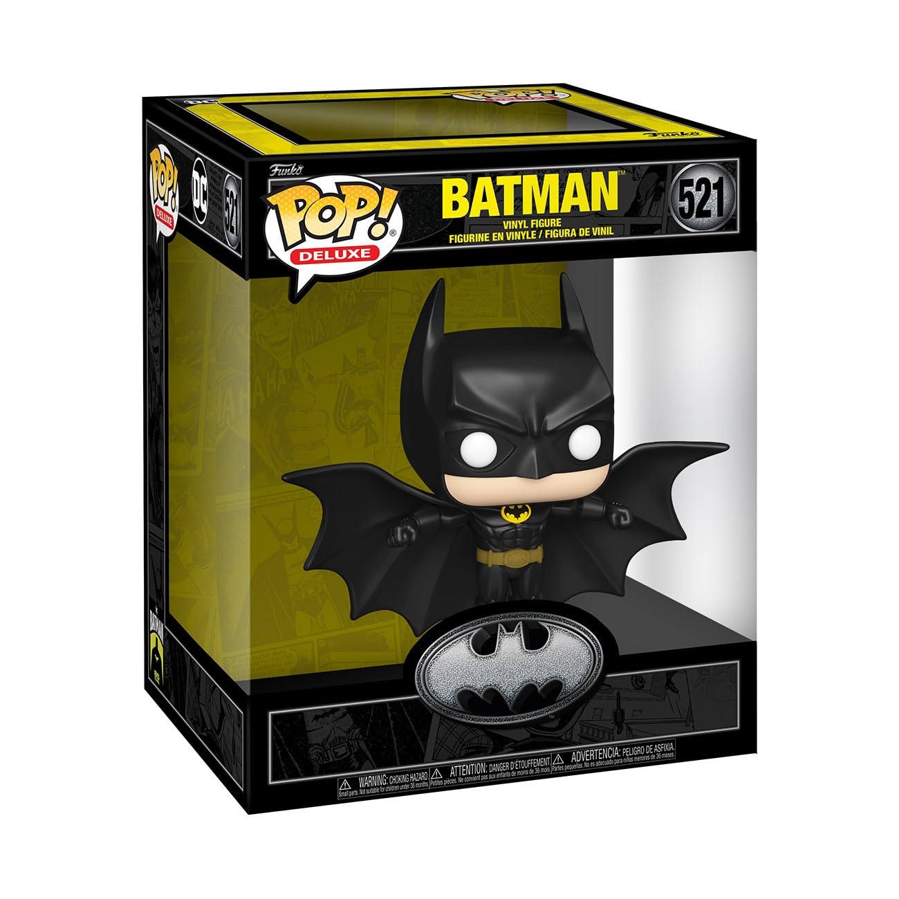 Funko POP! Deluxe Batman Soaring Vinyl Figure - 85th Anniversary Collectible - Multicolor - Model 80681 - Perfect Gift for Kids & Adults
