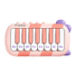 Merishopp Baby Piano Toy Early Learning Birthday Gifts Baby Musical Toy For Girls Boys Pink| Interactive Toys | Stem Toys