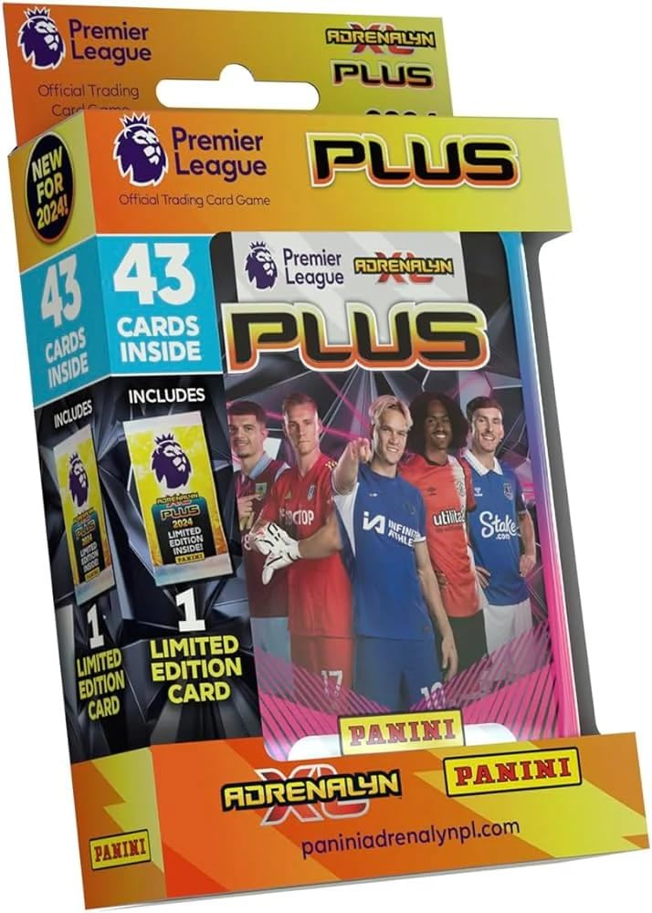 Panini Premier League 2024 Adrenalyn Xl Plus Pocket Tin