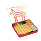 Stockmar Wax Crayons - Anniversary Rainbow Edition - 6 Sticks, 2 Blocks Wax Crayons, in Tin Case, Waldorf Art Supplies