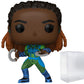 Pop Marvel: Black Panther: Wakanda Forever - Nakia Funko Vinyl Figure (Bundled With Compatible Box Protector Case), Multicolored