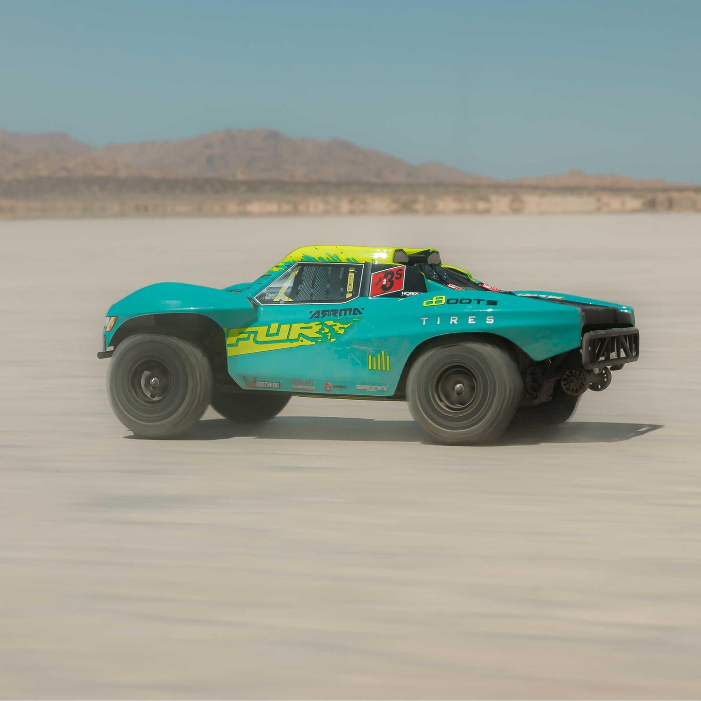 Arrma Rc Truck 1/10 Fury 2Wd 223S Blx Brushless Short Course Truck Rtr (Battery And Charger Not Included) With Dsc, Green, Ara35