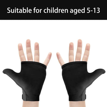 4Pcs Thumb Sucking Guard Gloves Kids Anti Thumb Sucking Glove Chewy Compression Thumb Sucking Stop Nail Biting Finger Biting Glo