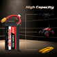 HRB Graphene 2S 2200mAh Lipo Battery 100C 7.4V XT60 RC Lipo Battery Compatible with RC Car RC Truck RC Boat RC Airplane RC Helic