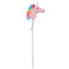 Aurora Ride-On 37" Giddy Up Stick Unicorn - Pink, Multi-color, Polyester, Model 02475