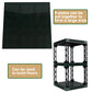 WSRYLTCH Claasic Brick 16x16 Plate 1/3 with Holes - Pixel Art Painting Base Pins Suppor Pillar Accessories Pack,Building Block B