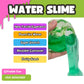 Nichole Jacklyne Watermelon Scented Water Slime Kids Toy, Non-Sticky Sensory Gift for Boys and Girls, Stress Relief Slime Party