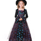 Seasons Girls Light Up Deluxe Moonlight Witch Costume (M(8-10))