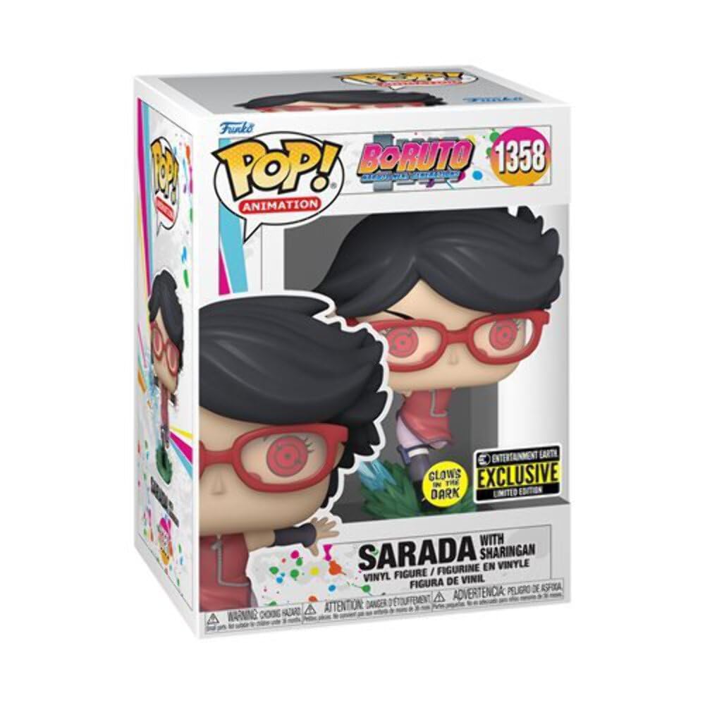 Funko Pop! Animation: Boruto - Sarada with Sharingan (Glow in The Dark limited availability)