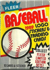 Fleer 1989 Baseball Wax Pack - Vintage Collectible Trading Cards