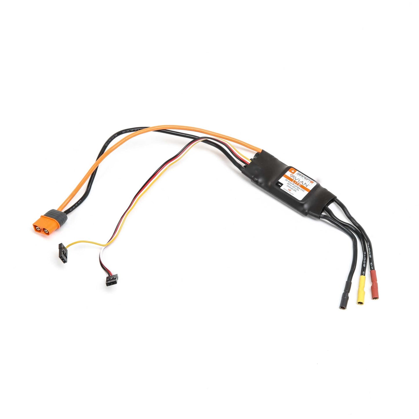 Spektrum Avian 30-Amp Smart Lite Brushless ESC, 2S-4S: IC3, SPMXAE30B