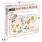 Lang Wildflowers Puzzle - 1000 Pc (5038054), Multicolor