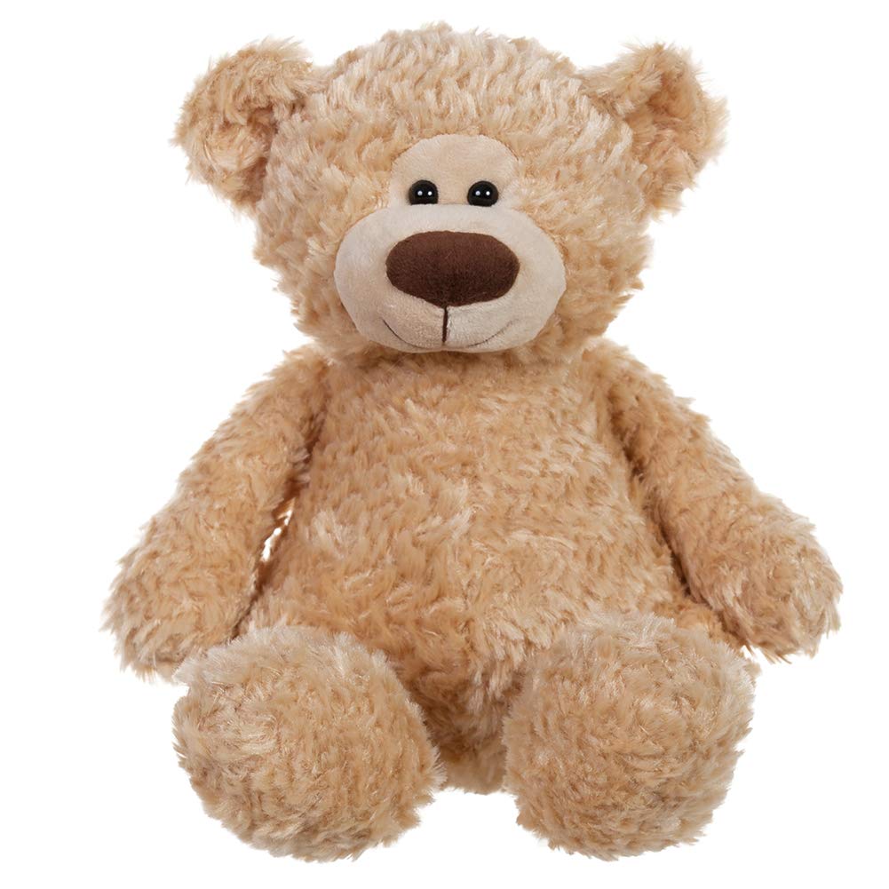 Apricot Lamb Toys Plush Beige Teddy Bear Stuffed Animal Soft Cuddly Perfect For Child (Beige Teddy Bear, 10 Inches)