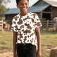 Cosland Cowboy Shirt For Boys Kids Animal Costume, Large
