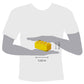Room Copenhagen, Lego Mini Box - 1.8 X 3.6 X 1.7 In - Brick 8, Bright Yellow