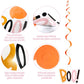 20Pcs Halloween Party Hanging Swirl,Cute Pink Ghost Sugar Bat Boo Ceiling Hanging Streamers for Halloween Baby Shower,Kids Hallo