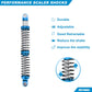 Rcawd 110Mm Shock Absorber Damper Universal For A Lot Of 1/10 Rc Hobby Cars, Full Aluminum Rc Shock Upgrades, 7075 Adjustable Sh
