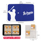 Baseball Card Binder With Sleeves 400 Pocket, Los Angeles Baseball Card Holder For Trading Cards Baseball Collector Album Sports