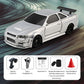 Herr Rc Electric Mini Racing Drift Car Model 1:43 Scale 2.4G Full Scale Linkage Light Set Max Speed 15Km/H Indoor Mini Rc Toys H