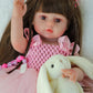 SCOM Lifelike Reborn Dolls Girl -20 Inch Realistic Baby Doll Newborn Baby Dolls