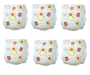 Reborn Baby Dolls Diapers For 18-24 Inch Newborn Doll- 6-Piece Pack
