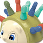 Merishopp Fine Motor Skill Hedgehog Grasping Ability Fun Educational For Holiday Party Green| Baby Learning Toy | Infant Activit