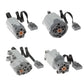 AUSEM 4pcs TechnicMotor PowerFunctions Set Compatible with Major Brands TechnicParts MMotor8883 LMotor88003 XLMotor8882
