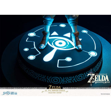 F4F The Legend Of Zelda: Breath Of The Wild - Zelda Pvc Statue - Collectors Edition W/Led Base