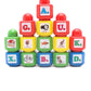 BABY STEPS TOYS & GAMES Stack and Learn Alphabet Blocks |Educational Toy for Toddlers|Stem Toy for Toddlers and Preschools