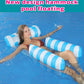 2-Pack Water Lounger Pool Chair Lounge, Inflatable Pool Float, Multi-Purposepool Hammock & Water Hammock Pool Floats For Adults
