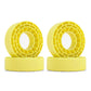 INJORA Silicone Rubber Inserts for 62-64mm*24mm 1.0'' Tires(Large Yellow)
