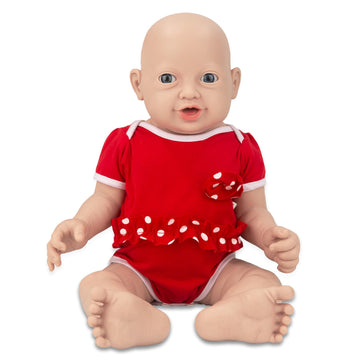 Ivita 14 Inch Realistic Reborn Silicone Baby Dolls Platinum Full Body Silicone Baby Doll Lifelike Newborn Baby Doll Real Life Ba