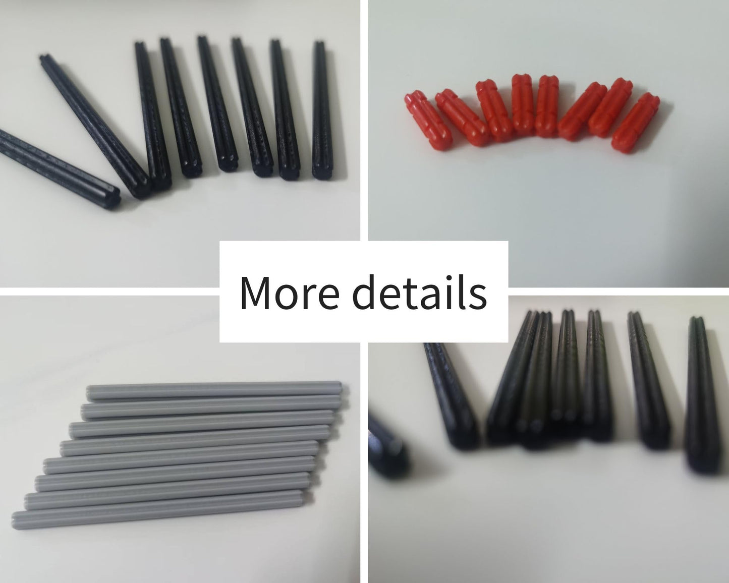 240Pcs Technical Parts Axle Rods Assortment Pack, Axle Connectors Parts Replacement Set Compatible With Lego Accessories Parts A