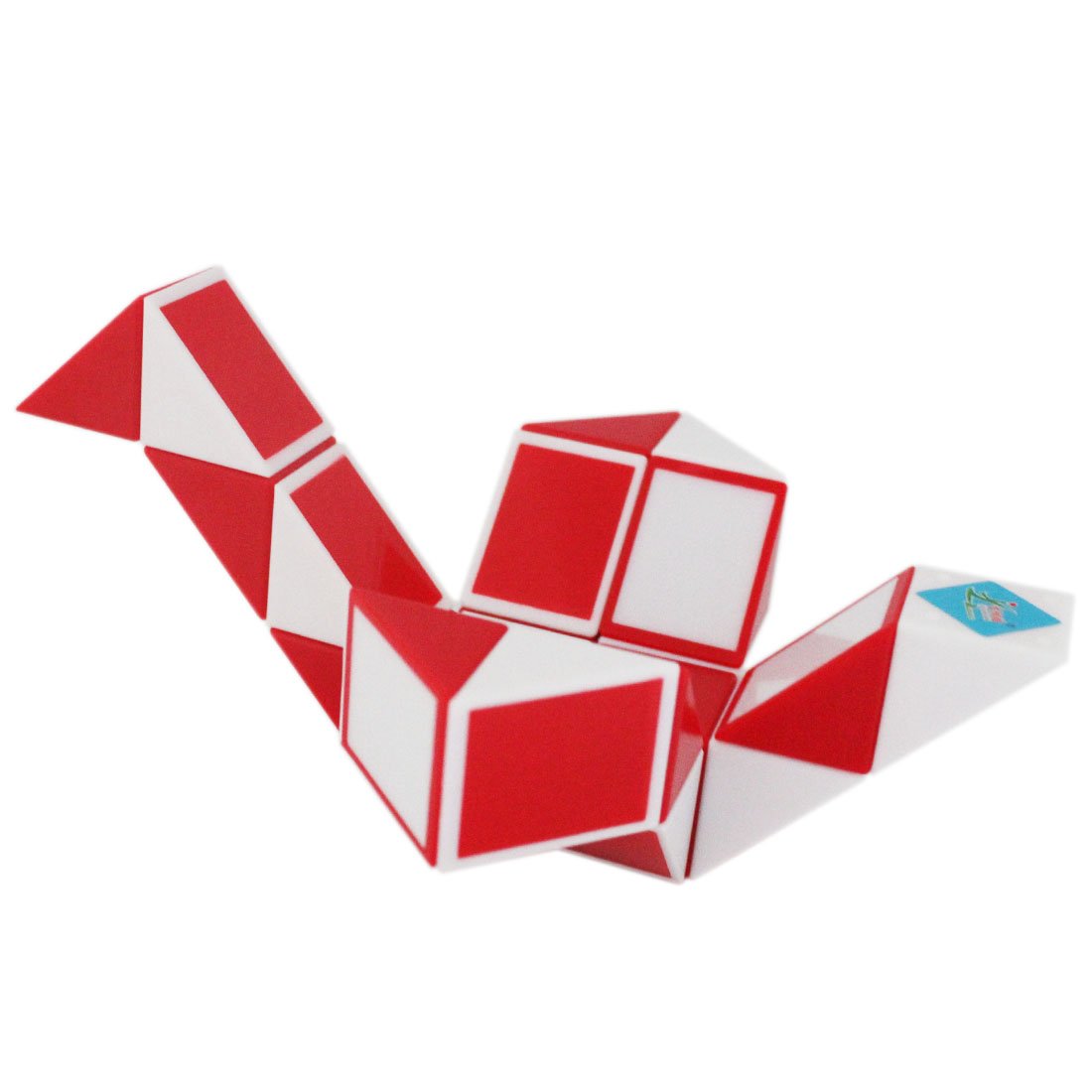 Mipartebo Magic Snake Cube Twist Puzzle 24 Wedges Large Size Twist Fidget Snake Toys Gift Party Favors Game Goodie Bag Fillers F