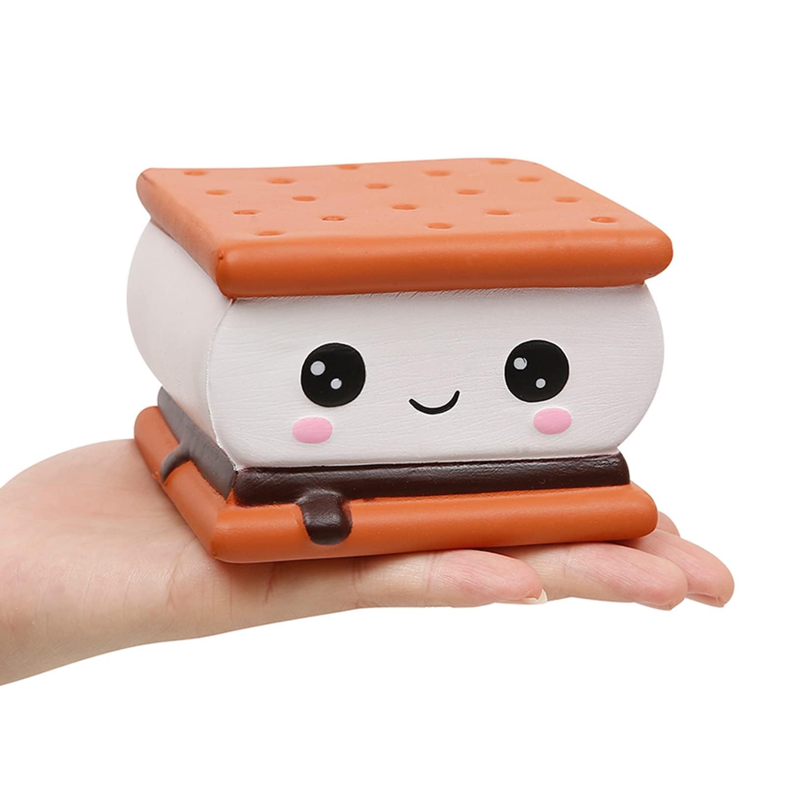 Anboor Squishies Smore Slow Rising Squishy Toy For Kids Soft Cookies ...