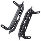 HobbyPark Metal Side Pedal Step Running Boards Foot-Plate for Traxxas TRX4 Trx-4 1/10 RC Crawler Body Shell Accessories (Black)