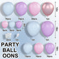 Pink Blue Balloon Garland Kit, Pink Blue Balloon Arch With Macaron Purple, Pink And Blue Party Balloons, Pink Blue Purple Balloo