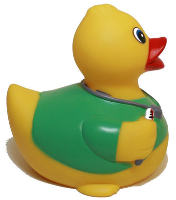 Mortentr Rubber Ducks Family Nurse Rubber Duck, Brand Toy Bathtub Rubber Ducks That Squeak, Rubber Ducky Gift Birthday Baby Shower, All Depts Med Professional & Helpers C
