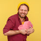 Weddye Pixel-Style Plush Toy - 8" Cotton Piglin Character - Video Game-Inspired Gift for Kids & Fans