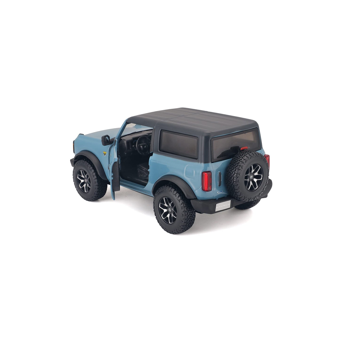 Maisto 1:24 Special Edition 2021 Ford Bronco Badlands Model 31530 Blue Metal Diecast Car - 7.5"x3"x2.5"