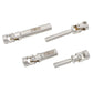 MEUS RACING Stainless Steel TRX4M Driveshaft, Drive Shaft for Traxxas 1/18 TRX4M Bronco Defender RC Crawler Upgrade Parts