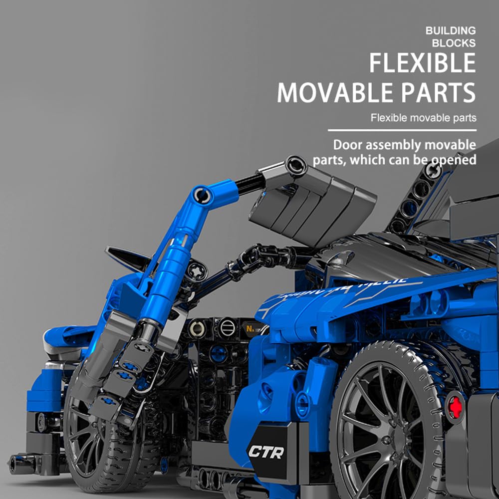 Mesiondy Sports Car Building Blocks Toys Adults Kits