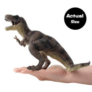 Rcomg Dinosaur Toy Tyrannosaurus Rex, Realistic Dino Figure T-Rex Toy Plastic Educational Prehistoric Animal Dinosaur Figurines For Kids Toddlers (Green)