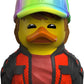 TUBBZ Boxed Edition 2015 Marty McFly Collectible Vinyl Rubber Duck Figure - Official Back to The Future Merchandise - Retro Come