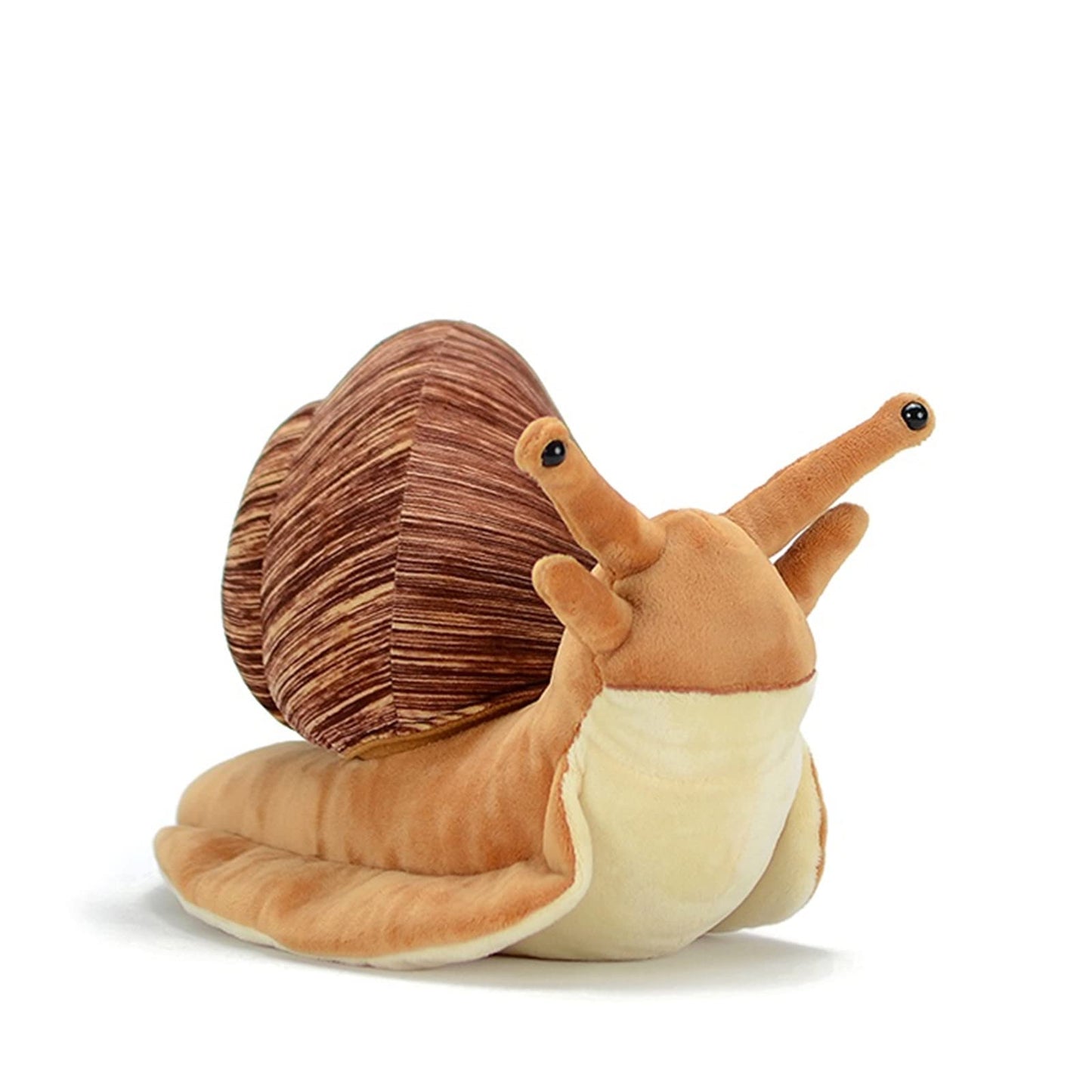 Zhongxin Made Snail Plush - Lifelike Snail Stuffed Animal Plush 16 Inch, Realistic Soft Snail Animal Plush Toy As Gift For Kids