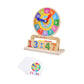 Merishopp Montessori Learn Clock Early Learning Sensory Toy Analog Teaching Clock Baby| Interactive Toys | Stem Toys