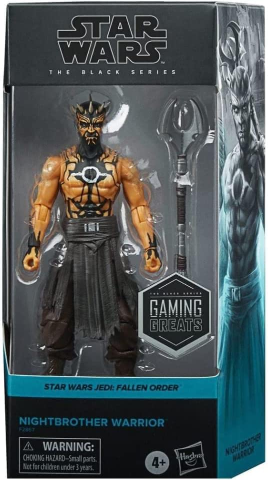 Star Wars Jedi: Fallen Order 6 Inch Action Figure | Nightbrother Warrior